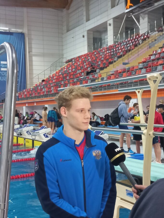 Пловец Александр Степанов установил новый рекорд России