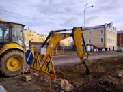 Ремонт теплотрассы на улице Чкалова завершен