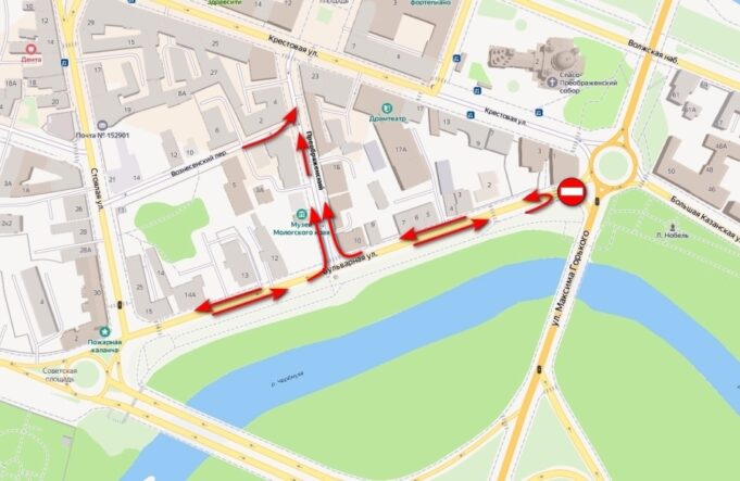 Схема движения по Бульварной улице изменится