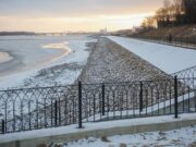 В Рыбинске завершились работы по берегоукреплению