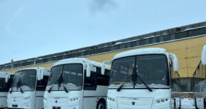 В регион поступили двадцать новых автобусов для работы на межмуниципальных маршрутах