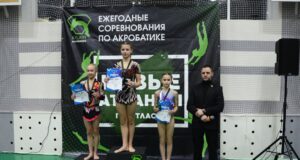 Спортсменка из Рыбинска стала призером турнира по акробатике