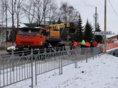 Реконструкция моста через реку Коровку в поселке Искра Октября завершена