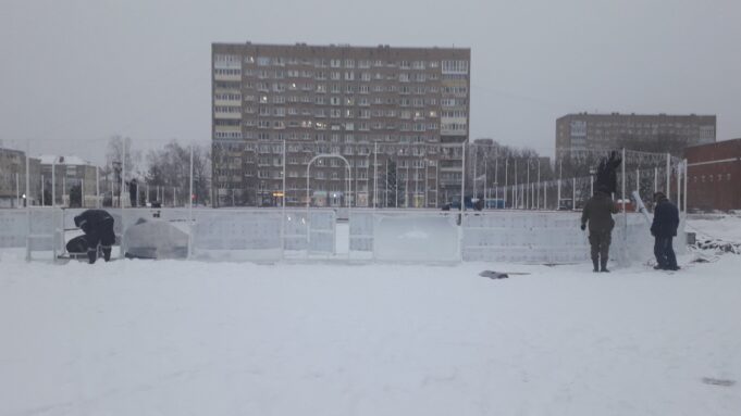 Не смогли: сорваны сроки открытия катка в Рыбинске