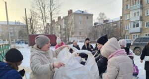 В Гагаринском микрорайоне прошла первая экосуббота