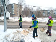 Родители рыбинских школьников взялись за лопаты
