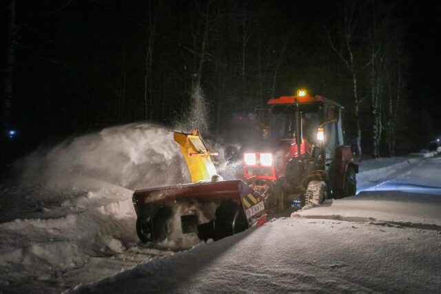 В Рыбинске ежедневные объемы вывоза снега более чем в два раза превышают прошлогодние показатели