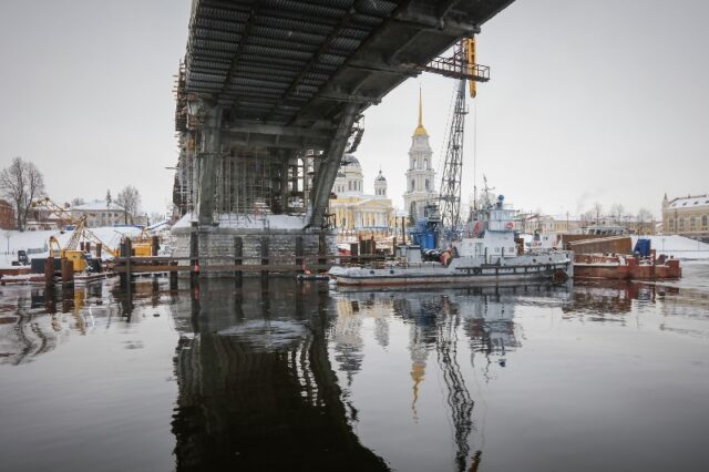 В Рыбинске будут ремонтировать подводные части моста