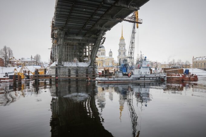 В Рыбинске будут ремонтировать подводные части моста
