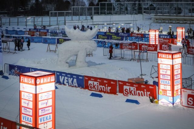 Деминский лось ждет гостей и участников главной лыжной гонки страны