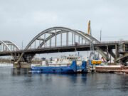 В феврале волжский мост полностью перекрывать не будут