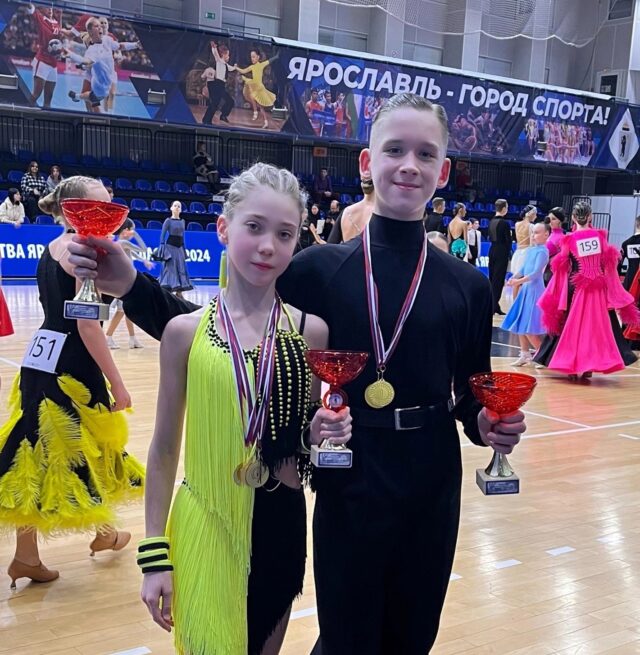 Танцевальная пара из Рыбинска представит область на чемпионате ЦФО