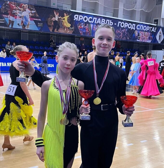 Танцевальная пара из Рыбинска представит область на чемпионате ЦФО