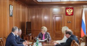 В Москве состоялась рабочая встреча Михаила Евраева и Валентины Матвиенко