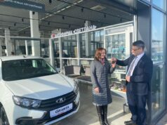 Еще один победитель викторины ФКГС «Поверь в мечту!» получил ключи от автомобиля