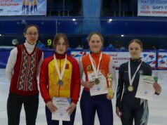 В Рыбинске прошли всероссийские соревнования по шорт-треку «Сочинский Олимп»