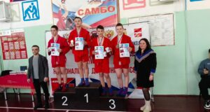 На межобластном турнире юные рыбинские самбисты трижды поднимались на пьедестал почета