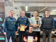 В Рыбинске прошли соревнования по плаванию среди пожарных подразделений памяти Александра Фролова