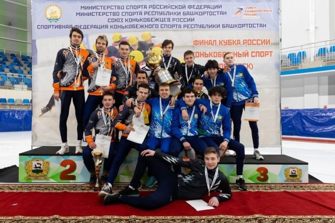 Рыбинцы триумфально выступили в финале Кубка России по шорт-треку