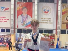 Рыбинец завоевал бронзовую медаль на первенстве России по тхэквондо