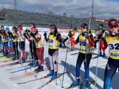 В Рыбинске прошло первенство СШОР №4 по лыжным гонкам