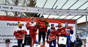 Триумфаторы XVII Ростех Деминского марафона искупались в зрительской любви