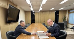 Темы спорта и туризма в Ярославской области обсудили Дмитрий Чернышенко и Михаил Евраев