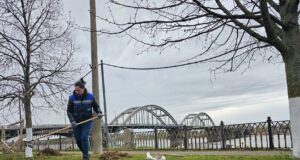Рыбинские газовики присоединились к месячнику по уборке городских территорий