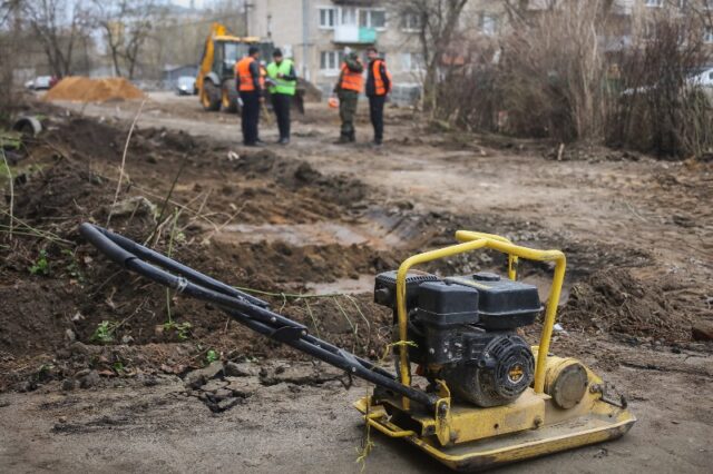 Строительный сезон в Рыбинске начался в апреле