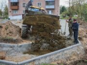 В Рыбинске приступили к ремонту дворов