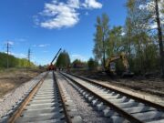 В Ярославле монтируют новые трамвайные пути