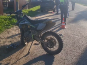 В Глебово двое подростков на мотоцикле попали в ДТП
