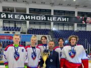 Воспитанники хоккейной школы из Рыбинска стали серебряными призерами на международном турнире