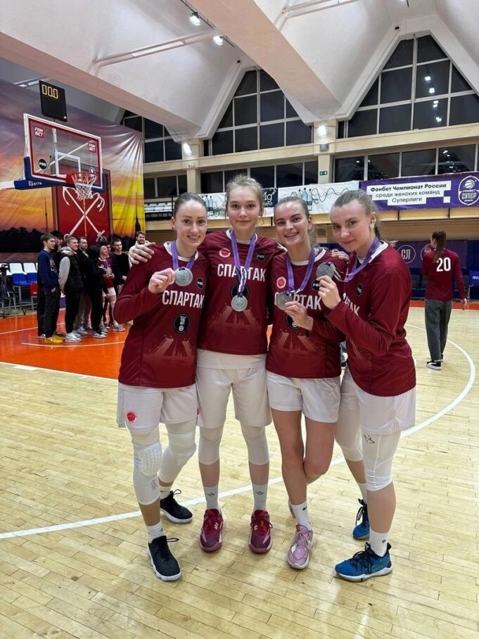 Спортсменка из Рыбинска Марина Балуева стала серебряным призером первенства России по баскетболу