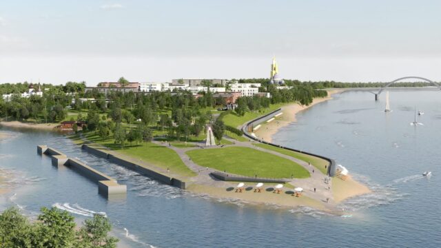 Жителям Рыбинска презентовали проект благоустройства Стрелки