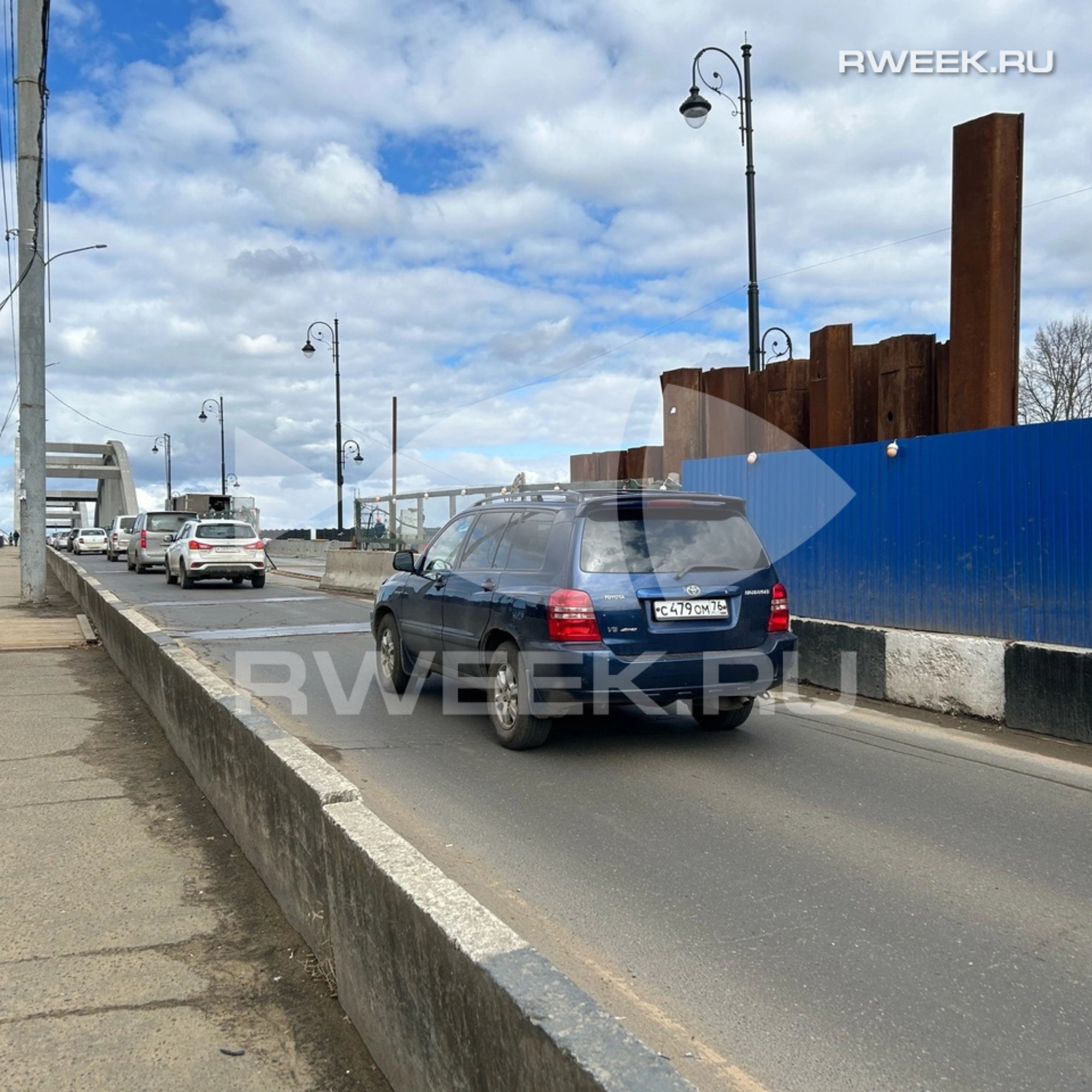 Мост через Волгу в Рыбинске должны открыть для движения транспорта в ноябре  - Рыбинская Неделя