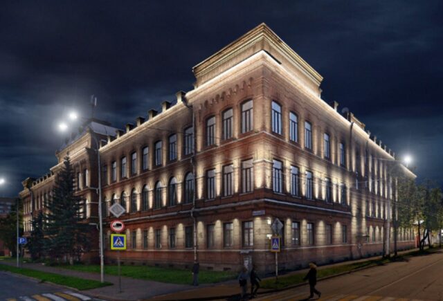 Архитектурная подсветка появится на зданиях, входящих в РГАТУ