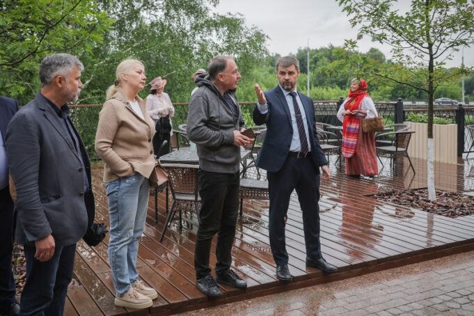 Руководитель проекта ФКГС проверил благоустройство Бульварной