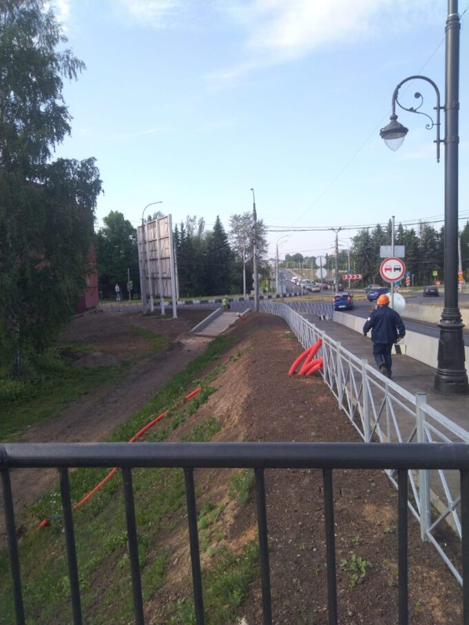 Спуск для маломобильных граждан появится на завершающем этапе ремонта Волжского моста