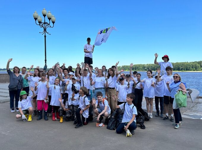 В Рыбинске прошла экологическая акция «оБЕРЕГАй»