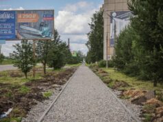 В Рыбинске продолжается ремонт тротуаров