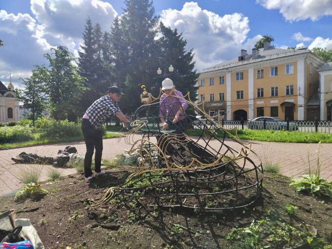 В Рыбинск вернутся цветочные стерляди