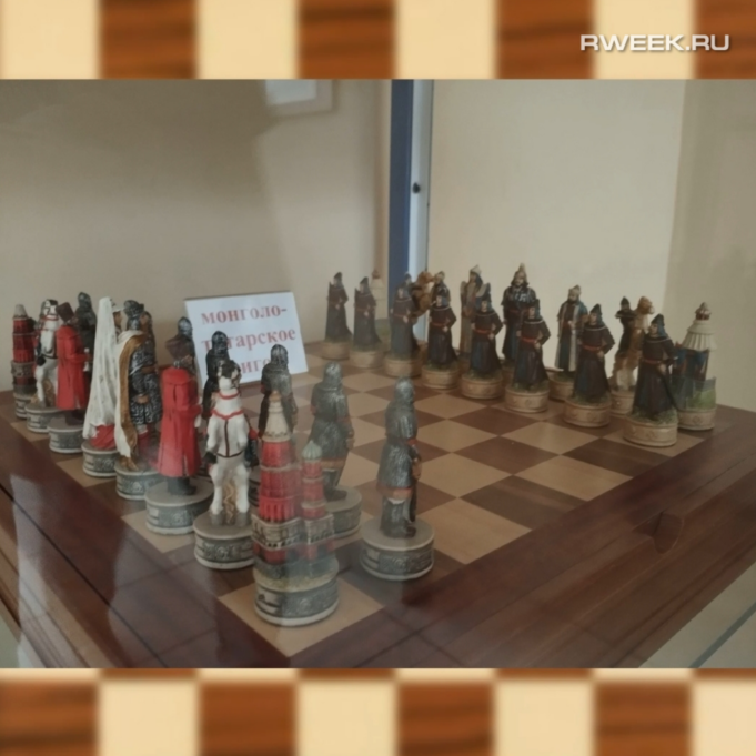 Около 200 комплектов шахмат разместили на выставке в Рыбинске