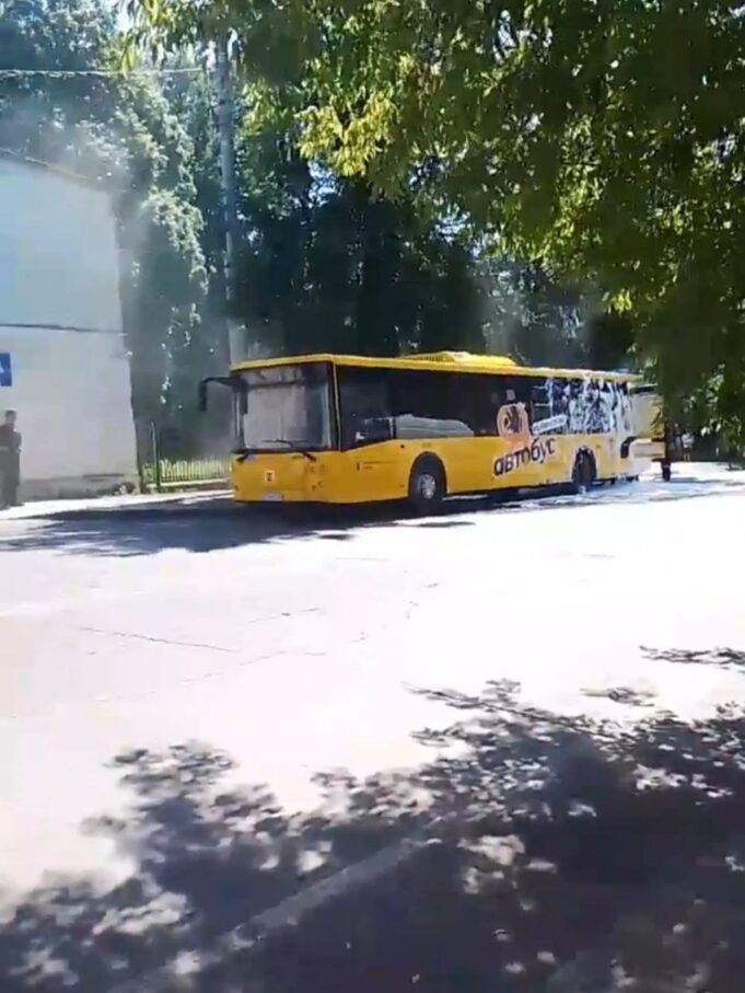 Рыбинская прокуратура организовала проверку в связи с возгоранием автобуса