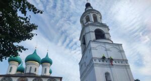 В Ярославле начались работы по подсветке Толгского монастыря