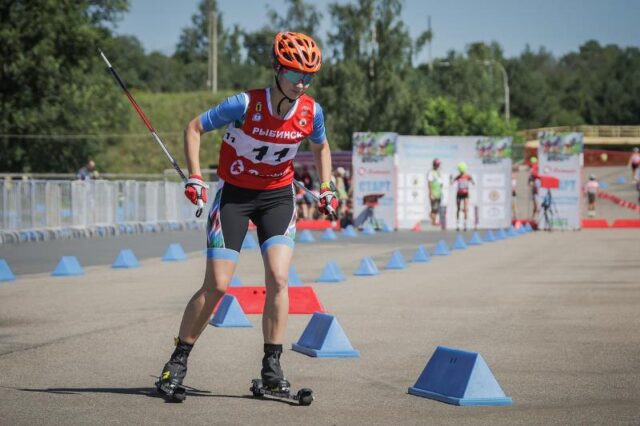 В Рыбинске стартовал чемпионат России по лыжероллерам