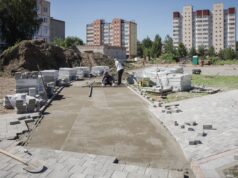 Работы в сквере на Баме закончат в августе