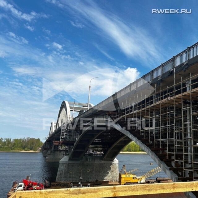 Мост через Волгу закроют для проезда транспорта