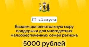 Многодетные семьи получат выплаты на школьную форму