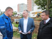 Михаил Евраев проинспектировал строящиеся объекты в Переславле-Залесском